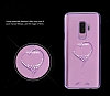 Kingxbar Samsung Galaxy S9 Plus Tal Kalpli Kristal Mor Klf - Resim 5