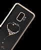 Kingxbar Samsung Galaxy S9 Plus Tal Kalpli Kristal Gold Klf - Resim 6