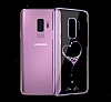 Kingxbar Samsung Galaxy S9 Plus Tal Kalpli Kristal Gold Klf - Resim 2