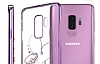 Kingxbar Samsung Galaxy S9 Plus Tal Kalpli Kristal Gold Klf - Resim 10