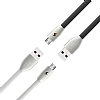 Konfulon S53 Beyaz Ledli Micro USB Data Kablosu 1m - Resim: 1