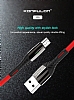 Konfulon S91 Ledli Siyah Micro USB Data Kablosu 1m - Resim 2