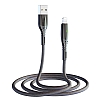 Konfulon S92 Ledli Krmz Lightning USB Data Kablosu 1m - Resim: 4