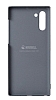 Krusell Sandby Samsung Galaxy Note 10 Plus Ultra nce Rubber Silver Klf - Resim: 1