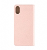 La Vie Fashion Folio iPhone X / XS Soft Pink Klf - Resim 2