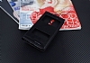 Lenovo K6 Note Gizli Mknatsl Pencereli Siyah Deri Klf - Resim: 2