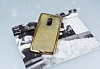 Lenovo K6 Note Simli Parlak Gold Silikon Klf - Resim: 1