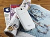 LFszlf Samsung Galaxy S3 / S3 Neo effaf Beyaz Rubber Klf - Resim 2