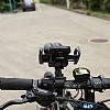 LG G2 Baseus Wind Series 360 Derece Dner Standl Bisiklet Telefon Tutucu - Resim 6