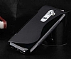 LG G2 Desenli Siyah Silikon Klf - Resim: 4