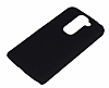 LG G2 mini Sert Mat Siyah Rubber Klf - Resim: 2