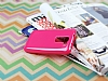 LG G2 Mini Koyu Pembe Silikon Klf - Resim: 2