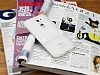 LG G2 Standl Beyaz Silikon Klf - Resim 3