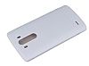 LG G3 nce Yan Kapakl Beyaz Klf - Resim: 2