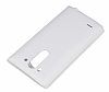 LG G3 S / G3 Beat Pencereli nce Kapakl Beyaz Klf - Resim: 3