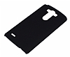 LG G3 Sert Mat Siyah Rubber Klf - Resim: 2