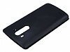 LG G3 Uyku Modlu Pencereli Siyah Deri Klf - Resim 1