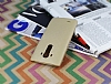 LG G4 Uyku Modlu Pencereli Flip Cover Gold Klf - Resim 3