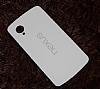 LG Google Nexus 5 Orjinal Siyah Silikon Klf - Resim: 4