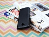 LG L70 Czdanl Yan Kapakl Siyah Deri Klf - Resim 3