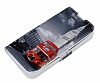 LG L90 BigBen Czdanl Yan Kapakl Deri Klf - Resim 2