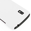LG Nexus 4 Beyaz Sert Rubber Klf - Resim: 1