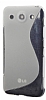 LG Optimus G Pro Desenli effaf Silikon Klf - Resim: 2