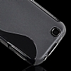 LG Optimus Sol E730 Desenli Siyah Silikon Klf - Resim: 1