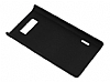LG P700 Optimus L7 Sert Mat Siyah Rubber Klf - Resim 2