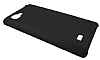 LG P880 Optimus 4X HD Siyah Sert Mat Rubber Klf - Resim: 1