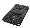 LG Stylus 3 Sper Koruma Standl Siyah Klf - Resim 3