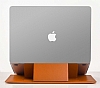 Wiwu MacBook 13.3 Air Skin Pro Portable Stand Kahverengi Klf - Resim: 9