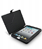 Melkco iPad 2 / iPad 3 / iPad 4 Deri Siyah Klf - Resim: 2