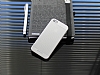 Eiroo Maxfit iPhone SE / 5 / 5S Desenli Ultra nce Silver Rubber Klf - Resim 1