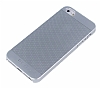 Eiroo Maxfit iPhone SE / 5 / 5S Desenli Ultra nce Silver Rubber Klf - Resim: 3