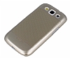 Eiroo Maxfit Samsung Galaxy S3 / S3 Neo Ultra nce Gold Rubber Klf - Resim: 1
