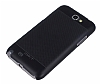 Eiroo Maxfit Samsung N7100 Galaxy Note 2 Ultra nce Siyah Rubber Klf - Resim 1