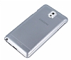 Eiroo Maxfit Samsung N9000 Galaxy Note 3 Ultra nce Silver Rubber Klf - Resim: 2