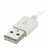 Micro USB Ksa Beyaz Data Kablosu 10cm - Resim 2