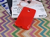 Microsoft Lumia 640 XL Kırmızı Silikon Kılıf - Resim: 2