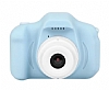 Mini Mavi ocuk Dijital Kamera Fotoraf Makinesi - Resim: 6