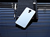 Motomo General Mobile Android One / General Mobile GM 5 Metal Silver Rubber Kılıf - Resim: 1