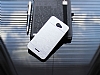 Motomo HTC Desire 516 Metal Silver Rubber Klf - Resim: 2