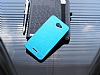 Motomo HTC Desire 516 Metal Mavi Rubber Klf - Resim: 1