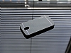 Motomo HTC Desire 526 Metal Siyah Rubber Klf - Resim: 2