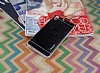 Motomo HTC Desire 728G Selfie Yzkl Metal Siyah Rubber Klf - Resim: 1