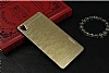 Motomo HTC Desire 820 Metal Gold Rubber Klf - Resim 1