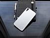 Motomo HTC Desire 828 Metal Silver Rubber Klf - Resim 1