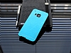 Motomo HTC One M9 Metal Mavi Rubber Klf - Resim: 2