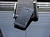 Motomo HTC One M9 Metal Siyah Rubber Klf - Resim: 2